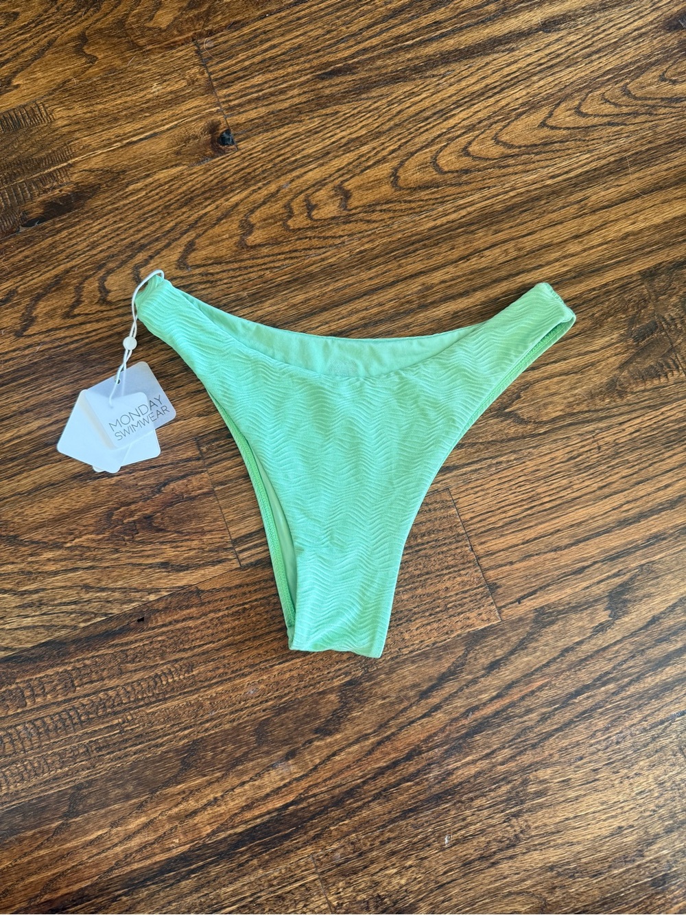 Monday Swimwear pistachio wave Byron Bottom